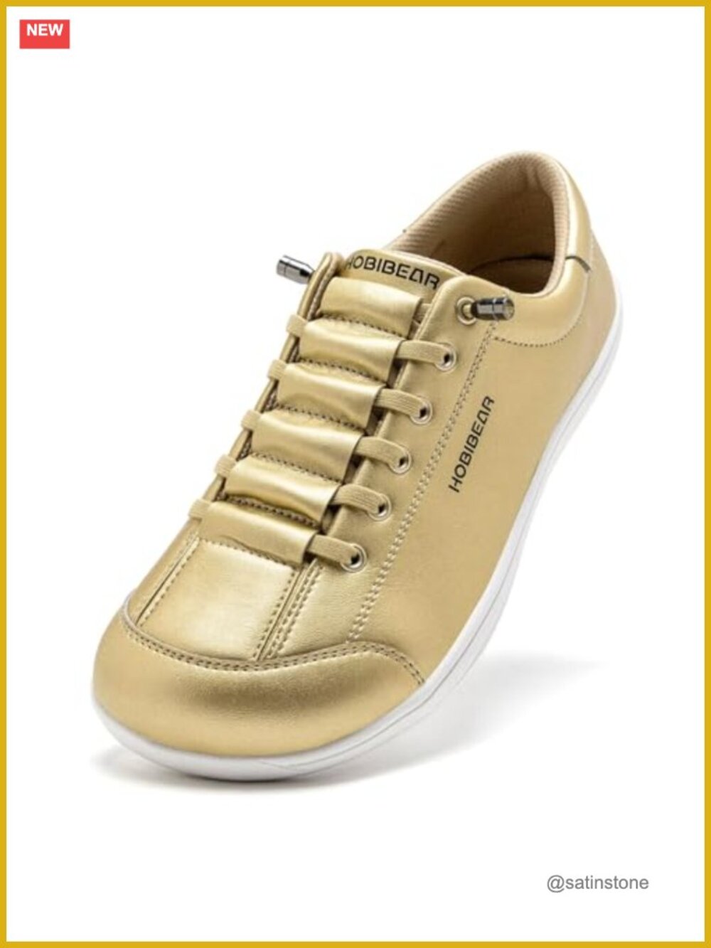Leather Barefoot Shoes Lightweight Wide Toe Box Zero Drop Slip-on Walking Shoes